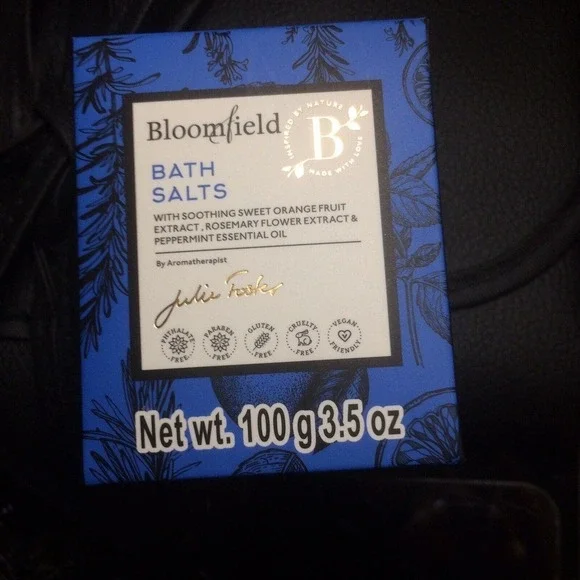 Bloomfield Bath Salts Soothing Herbal Fruit Extracts & Essential Oils New - Picture 7 of 8